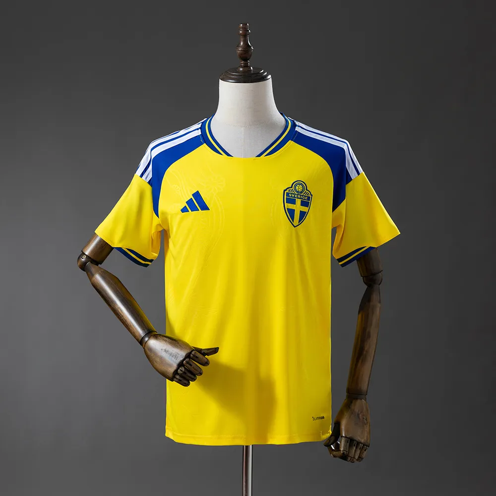 Maglia Svezia Home 2026 (S, NO, No Patch, No)