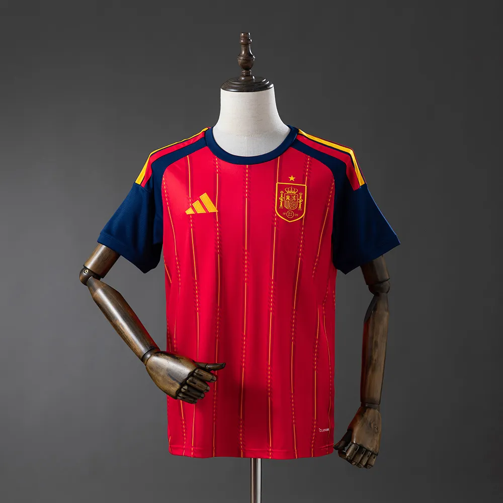 Maglia Spagna Home 2026 (S, NO, No Patch, No)