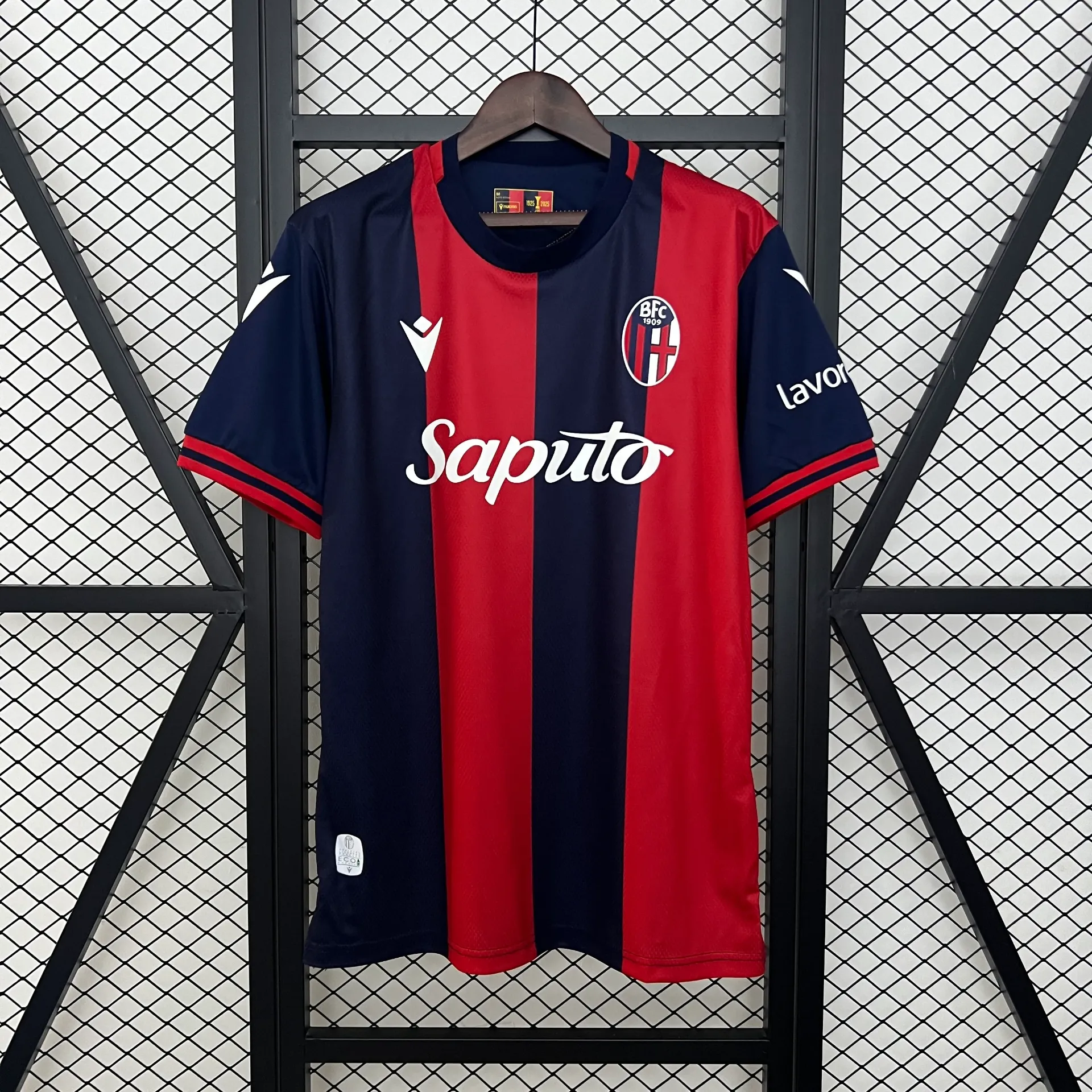 Maglia Bologna Home 2025/26 (S, NO, No Patch, No)