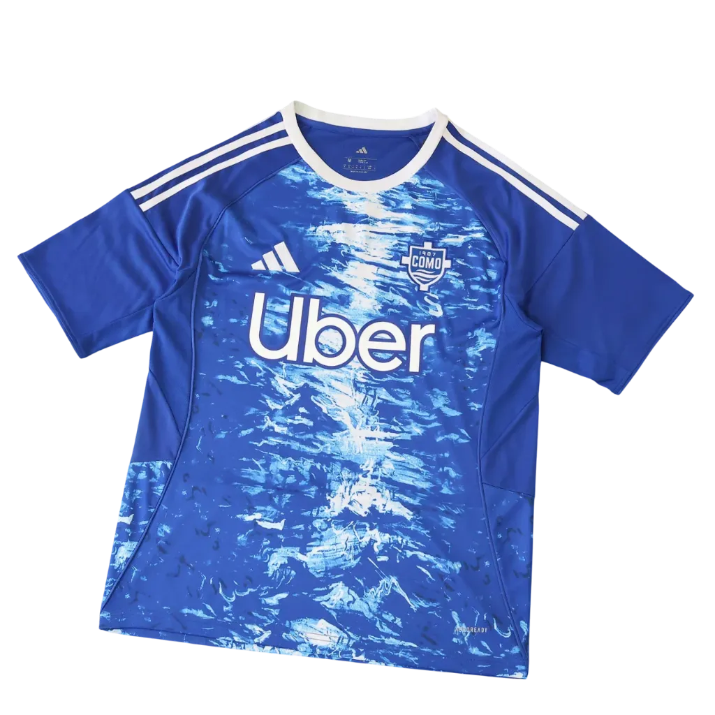Maglia Como Home 2025/26 (S, NO, No Patch, No)